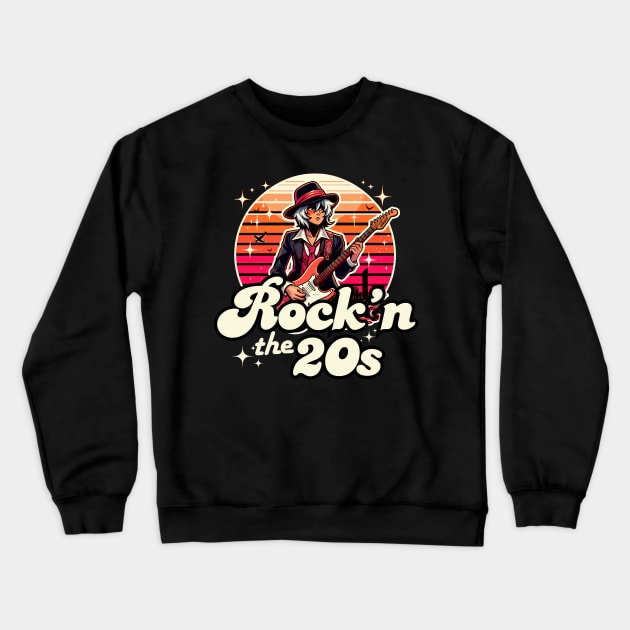 Rock'n The 20s Crewneck Sweatshirt by Etopix